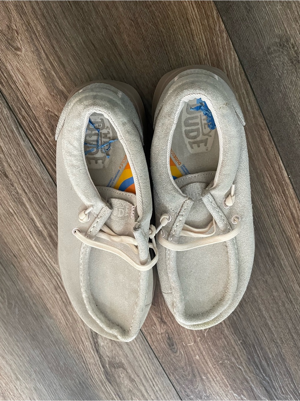 Hey Dude Wendy Comf Suede Shoes Size 8